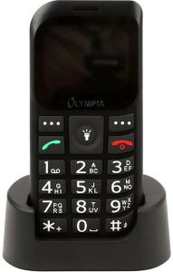 Olympia Mobiltelefon BELLA+              Großtasten  schwarz