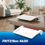 Box FRITZ! 4630 WLAN-Router 2.5 Gigabit Ethernet Dual-Band (2,4 GHz/5 GHz) Weiß