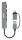 Port Designs 900161 Schnittstellen-Hub USB 3.2 Gen 1 (3.1 Gen 1) Type-A 5000 Mbit/s Silber