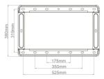 Hagor BrackIT XL HD II 190,5 cm (75") Schwarz