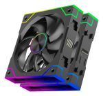 Xilence XPF360.ARGB Computergehäuse Ventilator 12 cm Schwarz 3 Stück(e)