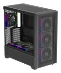 Xilence XPF360.ARGB Computergehäuse Ventilator 12 cm Schwarz 3 Stück(e)