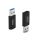 Port Designs 900154 Kabeladapter USB-A USB-C Schwarz