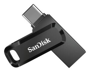 SanDisk Ultra Dual Drive USB-Stick 128 GB USB Type-A / USB Type-C 3.2 Gen 1 (3.1 Gen 1) Schwarz, Silber