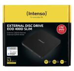 Intenso EOD 400D Slim Optisches Laufwerk DVD Super Multi DL Schwarz