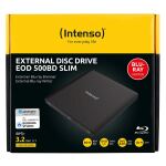 Intenso EOD 500BD Slim Optisches Laufwerk Blu-Ray ROM Schwarz