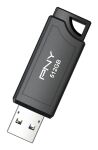 PNY Pro Elite V3 USB-Stick 512 GB USB Typ-A 3.2 Gen 2 (3.1 Gen 2) Schwarz