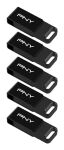 PNY Elite USB-Stick 64 GB USB Typ-C 3.2 Gen 1 (3.1 Gen 1) Schwarz