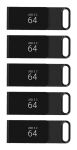 PNY Elite USB-Stick 64 GB USB Typ-C 3.2 Gen 1 (3.1 Gen 1) Schwarz