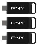 PNY Elite USB-Stick 128 GB USB Typ-C 3.2 Gen 1 (3.1 Gen 1) Schwarz