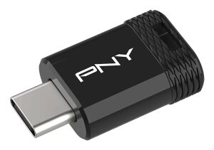 PNY Elite-X USB-Stick 128 GB USB Typ-C 3.2 Gen 1 (3.1 Gen 1) Schwarz
