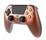 Deltaco Gaming GAM-199-ORANGECOPPER Gaming-Controller Orange, Bronze Bluetooth/USB Gamepad PlayStation 5, PC, Android, iOS