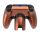Deltaco Gaming GAM-199-ORANGECOPPER Gaming-Controller Orange, Bronze Bluetooth/USB Gamepad PlayStation 5, PC, Android, iOS
