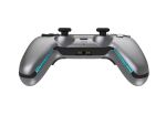 Deltaco Gaming GAM-199-STEELGRAY Gaming-Controller Grau, Metallisch, Stahl Bluetooth/USB Gamepad PlayStation 5, Android, iOS