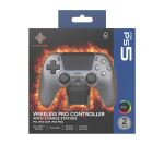 Deltaco Gaming GAM-199-STEELGRAY Gaming-Controller Grau, Metallisch, Stahl Bluetooth/USB Gamepad PlayStation 5, Android, iOS