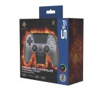 Deltaco Gaming GAM-199-STEELGRAY Gaming-Controller Grau, Metallisch, Stahl Bluetooth/USB Gamepad PlayStation 5, Android, iOS