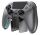 Deltaco Gaming GAM-199-STEELGRAY Gaming-Controller Grau, Metallisch, Stahl Bluetooth/USB Gamepad PlayStation 5, Android, iOS