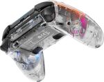 Deltaco Gaming GAM-169-T Gaming-Controller Transparent Bluetooth/USB Gamepad Android, Nintendo Switch, PC, PlayStation 4, iOS