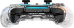 Deltaco Gaming GAM-169-T Gaming-Controller Transparent Bluetooth/USB Gamepad Android, Nintendo Switch, PC, PlayStation 4, iOS