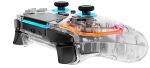 Deltaco Gaming GAM-169-T Gaming-Controller Transparent Bluetooth/USB Gamepad Android, Nintendo Switch, PC, PlayStation 4, iOS
