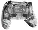 Deltaco Gaming GAM-169-T Gaming-Controller Transparent Bluetooth/USB Gamepad Android, Nintendo Switch, PC, PlayStation 4, iOS