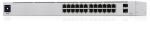 Ubiquiti UniFi 24-Port PoE Managed L2/L3 Gigabit Ethernet (10/100/1000) Power over Ethernet (PoE) 1U Silber