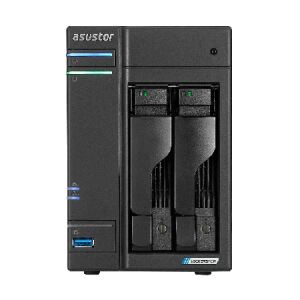 Asustor LOCKERSTOR 2 Gen2 + (AS6702T v2) NAS Desktop Intel® Celeron® N5105 4 GB DDR4 0 TB ADM Schwarz