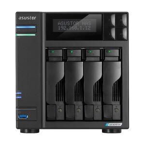 Asustor LOCKERSTOR 4 Gen2+ NAS Desktop Intel® Celeron® N5105 4 GB DDR4 ADM Schwarz