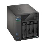 Asustor LOCKERSTOR 4 Gen2+ NAS Desktop Intel® Celeron® N5105 4 GB DDR4 ADM Schwarz