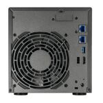 Asustor LOCKERSTOR 4 Gen2+ NAS Desktop Intel® Celeron® N5105 4 GB DDR4 ADM Schwarz