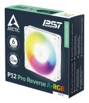 ARCTIC Freezer P12 Pro Reverse A-RGB (White) - 120 mm A-RGB PWM-Lüfter mit Kabelsplitter