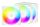 ARCTIC Freezer P12 Pro Reverse A-RGB (White) - 3 Pack - 120 mm A-RGB PWM-Lüfter mit Kabelsplitter