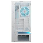 COUGAR Gehäuse Midi-Tower, CFV235 Vision, ARGB, LCD-Display, Glas, Weiß