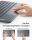 Inateck KB01105_GRAY Tastatur für Mobilgeräte QWERTZ Bluetooth Grau
