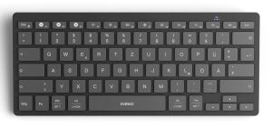 Inateck KB01003 Tastatur Universal Bluetooth QWERTZ Schwarz