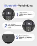 Inateck KB01003 Tastatur Universal Bluetooth QWERTZ Schwarz
