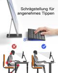 Inateck KB01003 Tastatur Universal Bluetooth QWERTZ Schwarz