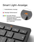 Inateck KB01003 Tastatur Universal Bluetooth QWERTZ Schwarz