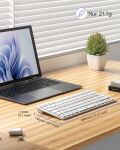 inateck Keyboard BT QWERTZ pink