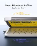Inateck BK2007 27,9 cm (11") Folio Weiß