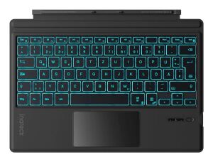 Inateck KB02027 QWERTZ Bluetooth Schwarz
