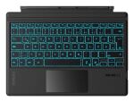 Inateck KB02027 QWERTZ Bluetooth Schwarz