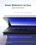 Inateck KB02027 QWERTZ Bluetooth Schwarz