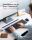 inateck Keyboard, ergonomic design, QWERTZ grau