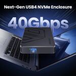 GRAUGEAR externes M.2-SSD-Gehäuse mit PCIe 4.0  USB-C