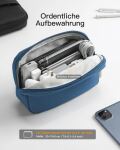 inateck Laptoptasche 13" mit Zubehörtasche blue