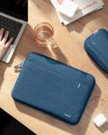 inateck Laptoptasche 13" mit Zubehörtasche blue