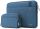 inateck Laptoptasche 13" mit Zubehörtasche blue