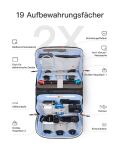 Inateck ABM34 Personal Organizer Polyester Schwarz