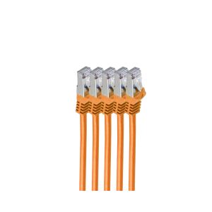 shiverpeaks BS75511-0.5O-SET5 Netzwerkkabel Orange 0,5 m Cat7 S/FTP (S-STP)